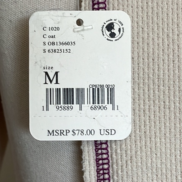 🥳Hp🥳 Free People She’s Reversible Waffle Knit Nordic Cuff Top - Picture 12 of 15